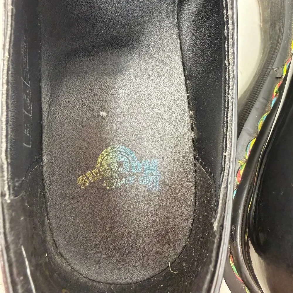 Dr. Martens 1461 Quad Rainbow Platform Shoe W-9 / M-8